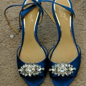Size 8 1/2 blue heels